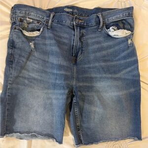 Old Navy Slim Built In Flex Blue Jean Shorts for Men